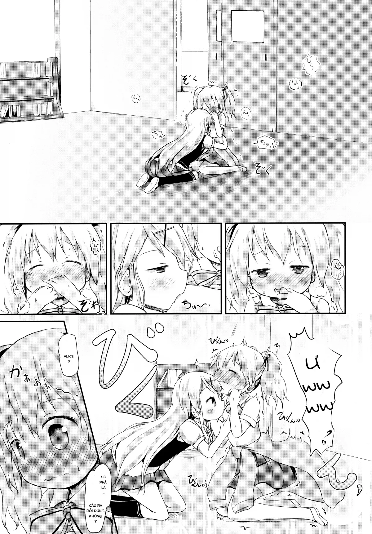 HentaiVN.net - Ảnh 18 - Kiniro Sorairo (Kiniro Mosaic) - Chap 1