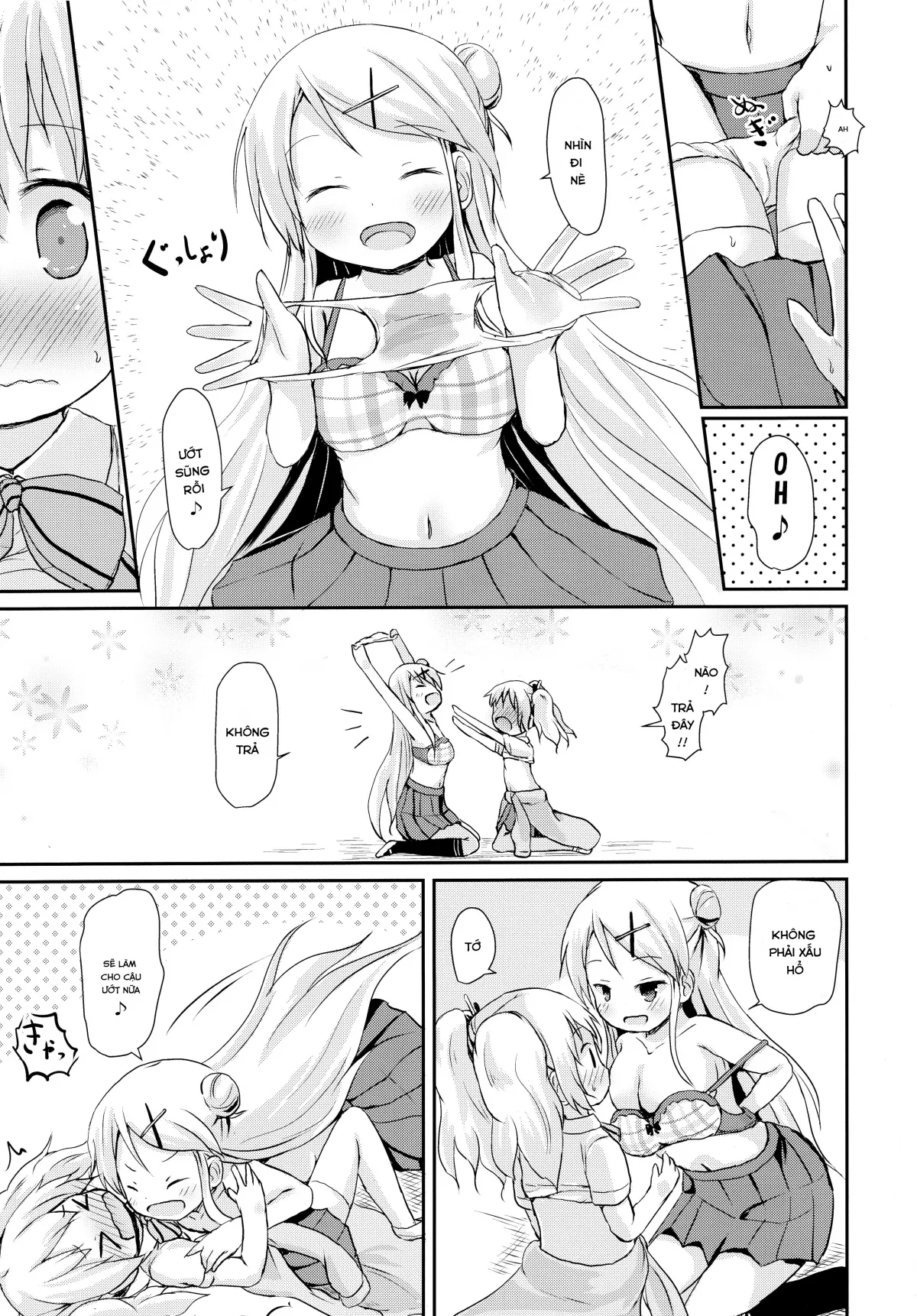 HentaiVN.net - Ảnh 20 - Kiniro Sorairo (Kiniro Mosaic) - Chap 1