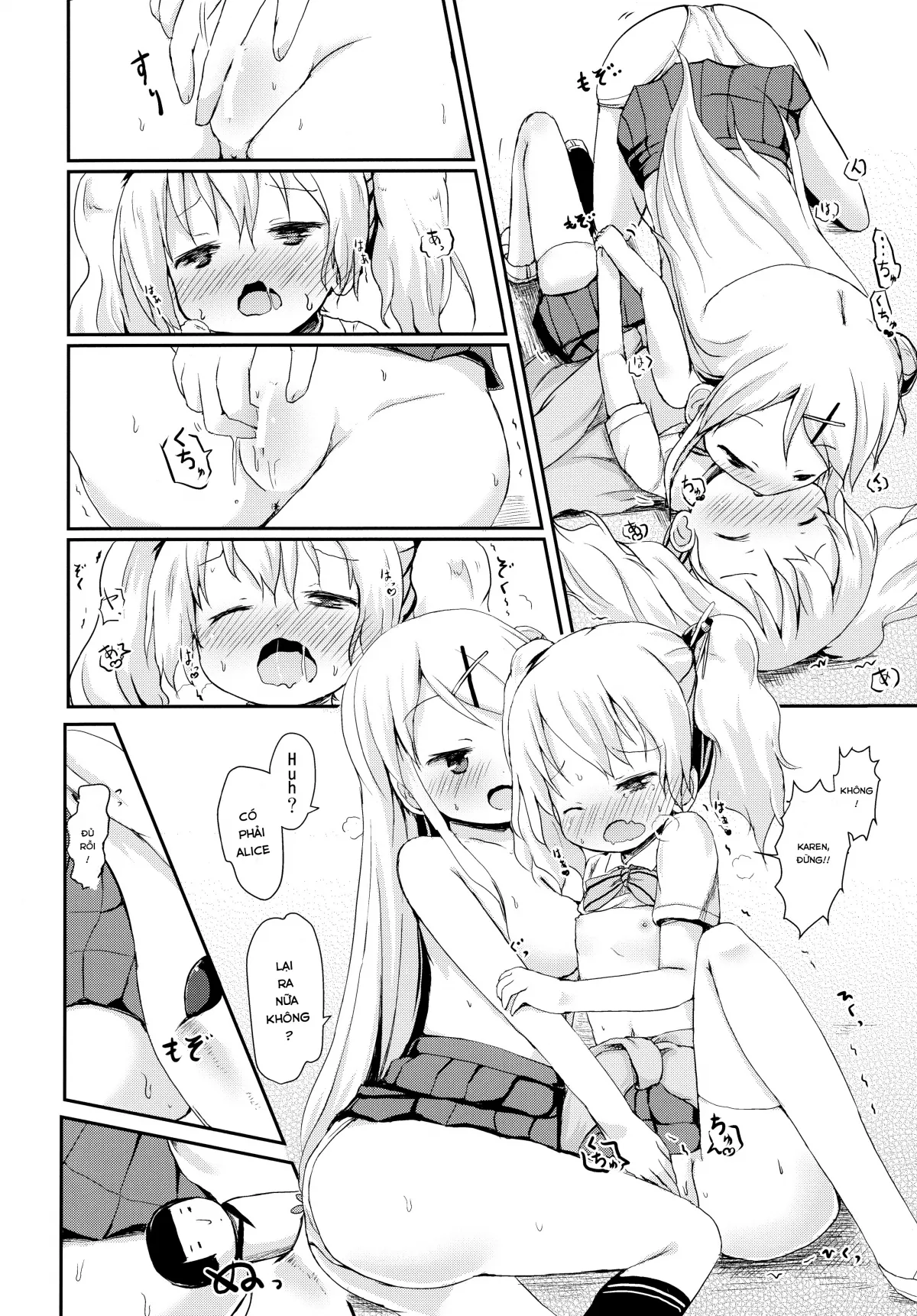 HentaiVN.net - Ảnh 23 - Kiniro Sorairo (Kiniro Mosaic) - Chap 1
