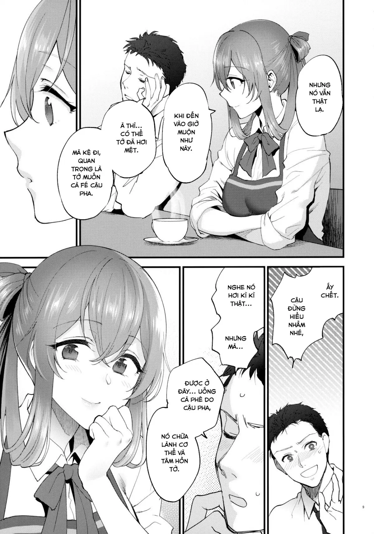 HentaiVN.net - Ảnh 8 - Coffee break [cà phê giải lao - cà phê giải trí] - Chap 1