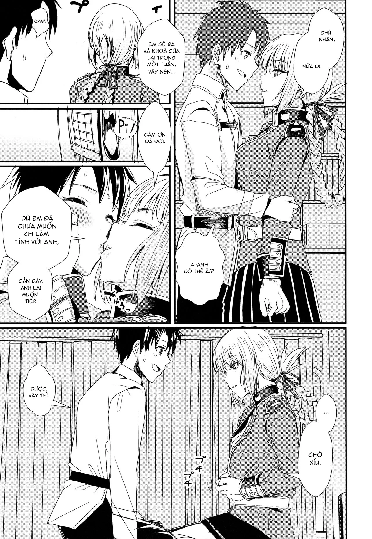 HentaiVN.net - Ảnh 3 - Serbust! (Fate/Grand Order) [サーバスト! (Fate/Grand Order)] - Chap 1