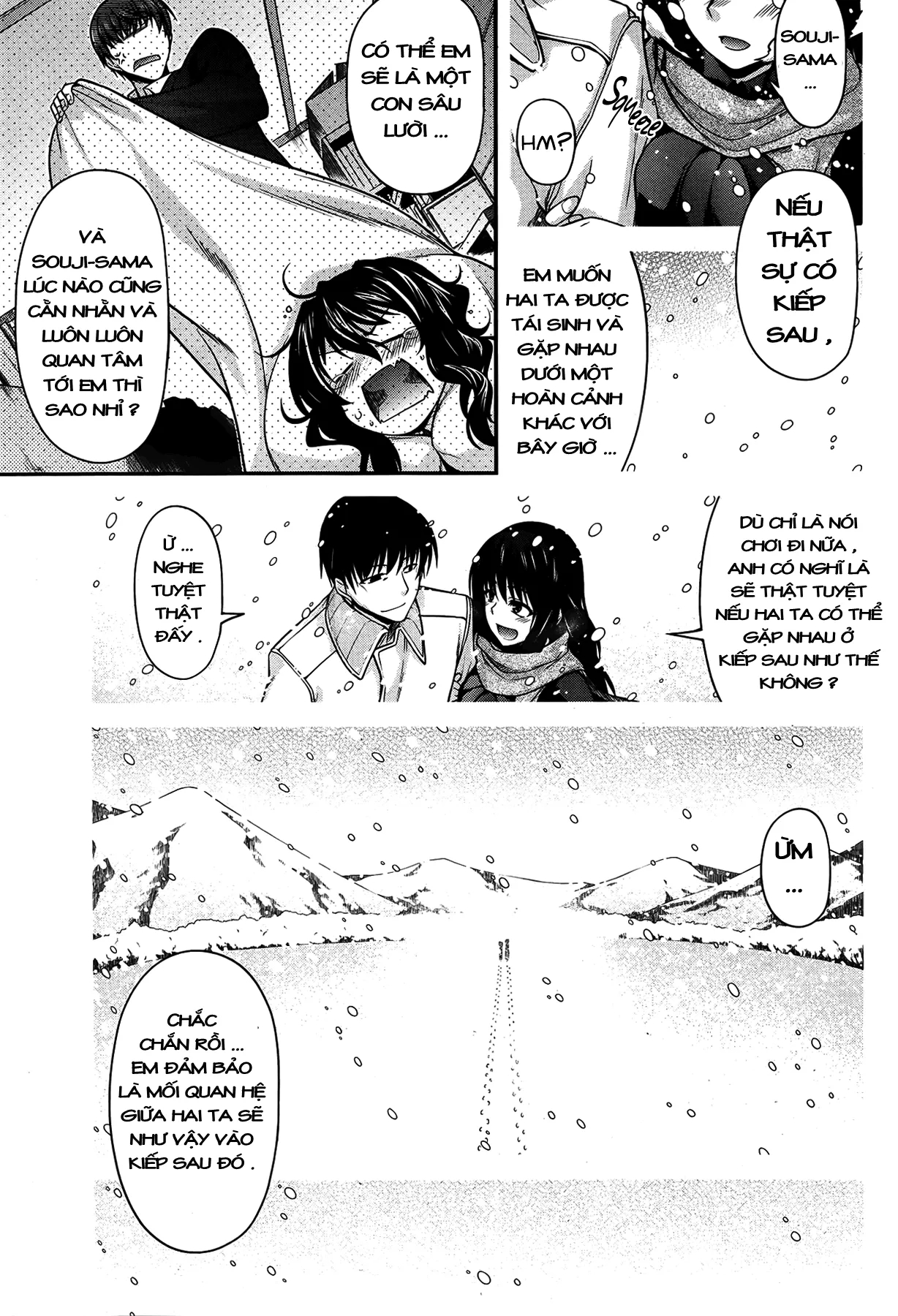 HentaiVN.net - Ảnh 20 - Đối mặt với bóng đêm dưới trời tuyết [Facing the Shadow of Snow] - Chap 1