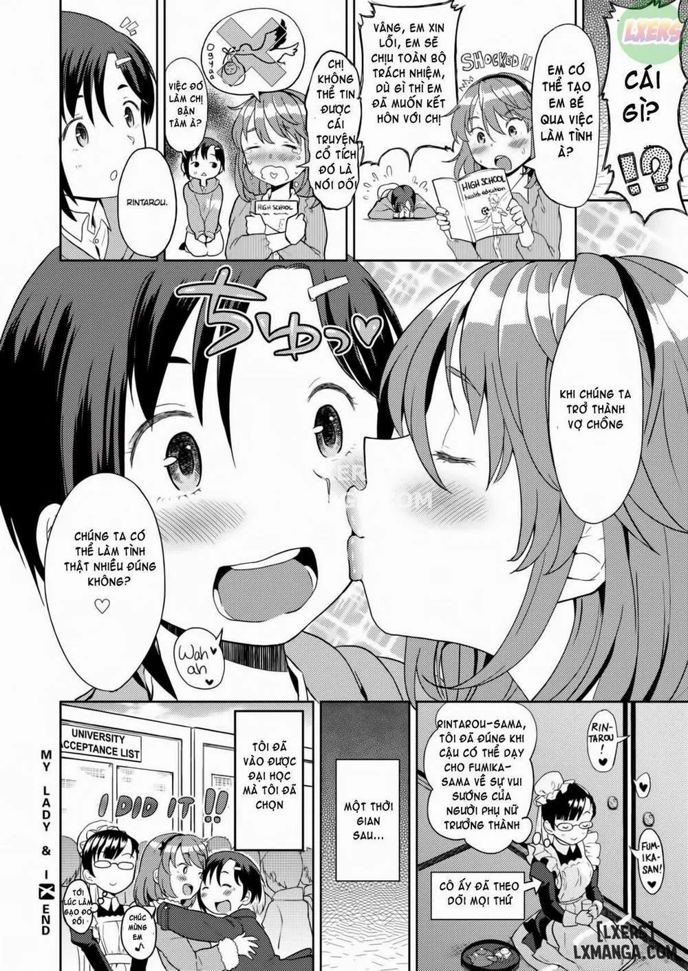 HentaiVN.net - Ảnh 24 - My Lady and I - Chap 1