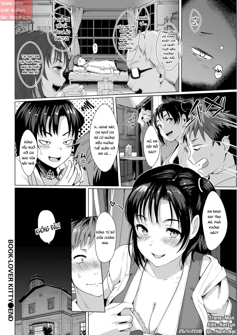 HentaiVN.net - Ảnh 17 - Book-Lover Kitty - Chap 1