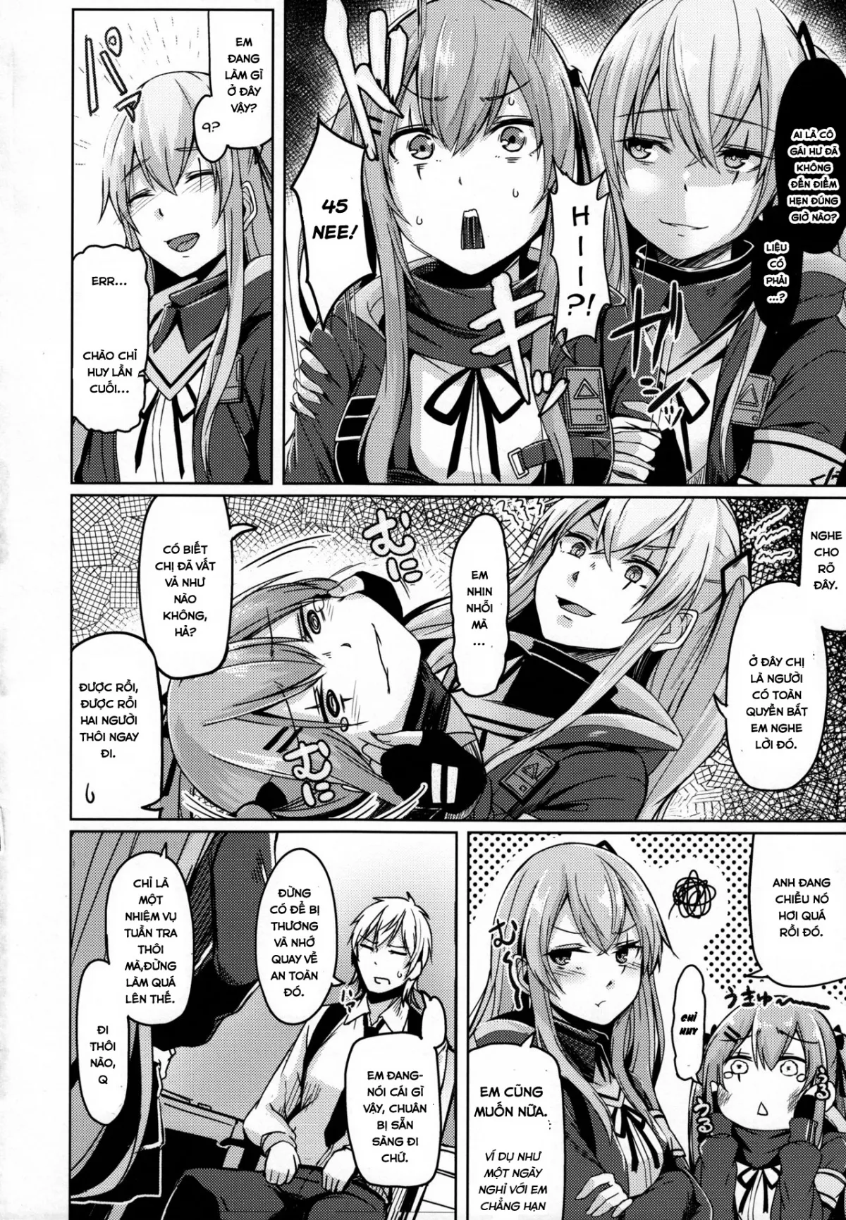 HentaiVN.net - Ảnh 3 - UMP Kazoku Keikaku (Girls' Frontline) [UMP Family Plan] - Chap 1