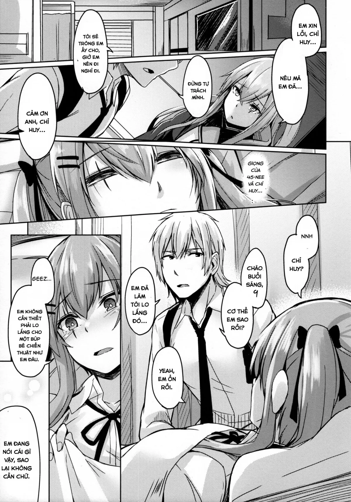 HentaiVN.net - Ảnh 5 - UMP Kazoku Keikaku (Girls' Frontline) [UMP Family Plan] - Chap 1