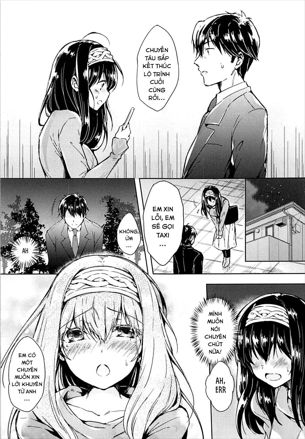 HentaiVN.net - Ảnh 5 - Em muốn được ôm!! [Daitan ni Naritai!!; I Want to be Bold!!] - Chap 1