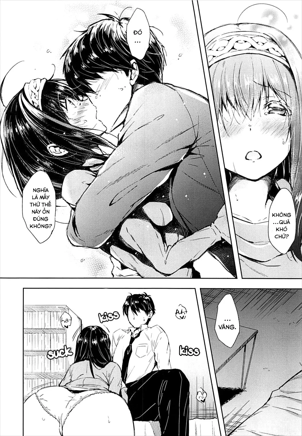 HentaiVN.net - Ảnh 8 - Em muốn được ôm!! [Daitan ni Naritai!!; I Want to be Bold!!] - Chap 1