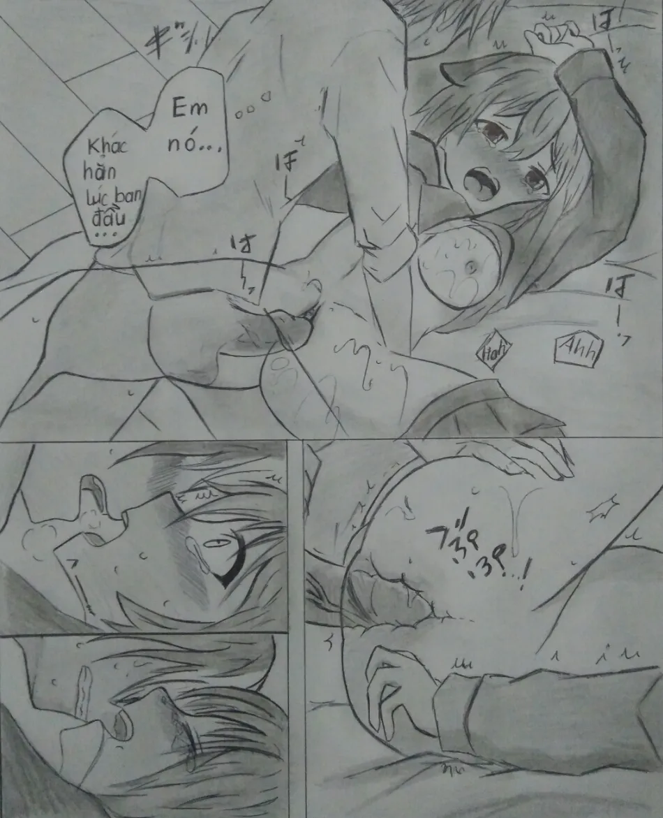 HentaiVN.net - Ảnh 7 - Cuộc gặp gỡ của RedDick và MềuChan [Red Dick và Mồn Lèo] - Chap 1