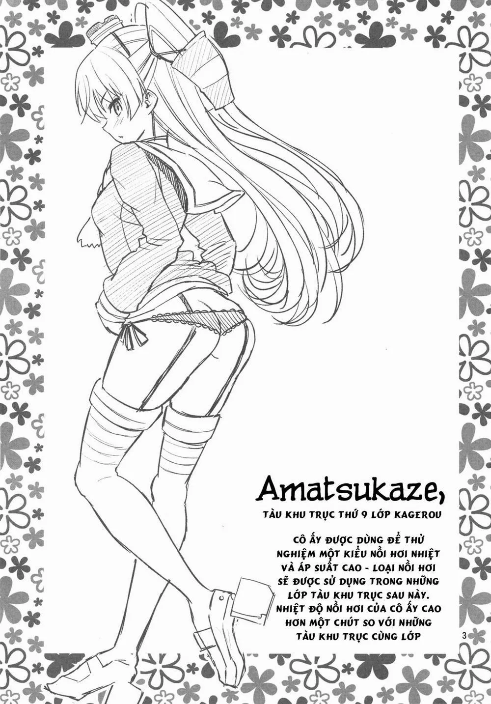 HentaiVN.net - Ảnh 3 - Amatsukaze-chan Asekkaki (Kantai Collection) - Chap 1