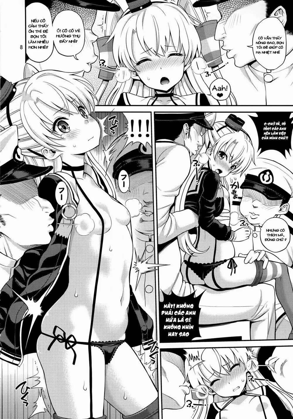 HentaiVN.net - Ảnh 8 - Amatsukaze-chan Asekkaki (Kantai Collection) - Chap 1
