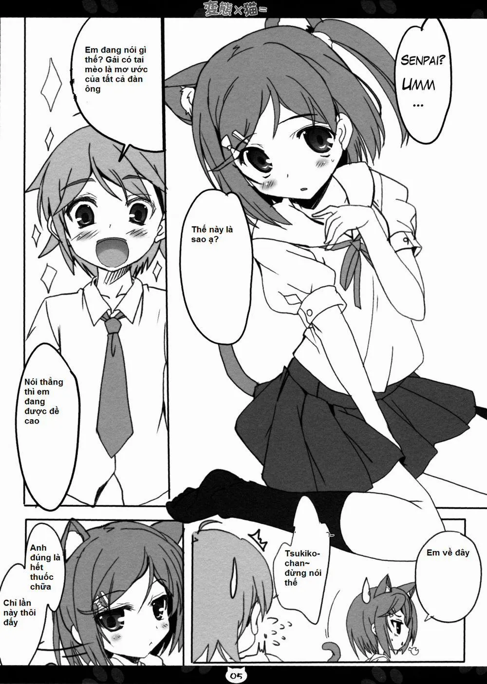 HentaiVN.net - Ảnh 6 - Hentai × Neko = - Chap 1