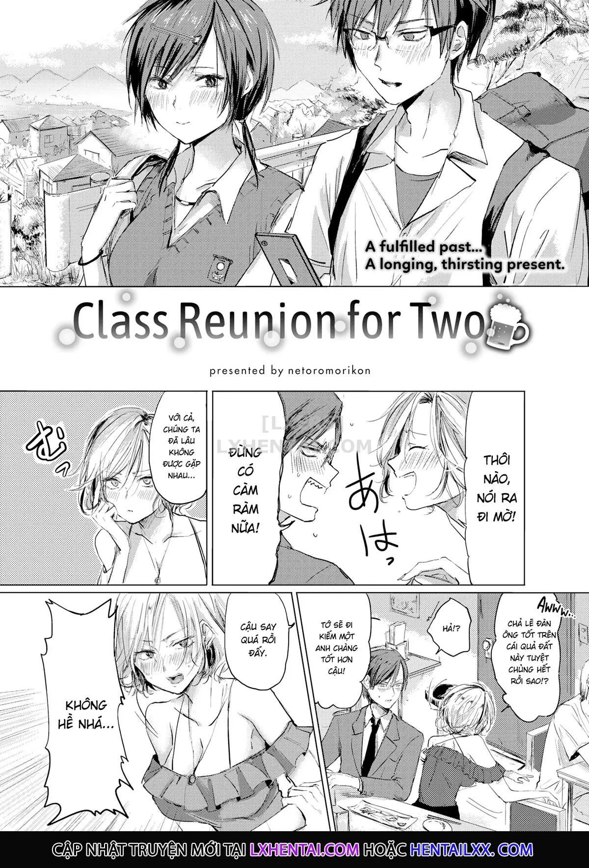 HentaiVN.net - Ảnh 5 - Class Reunion for Two [Comic Kairakuten 2018-09] - Chap 1