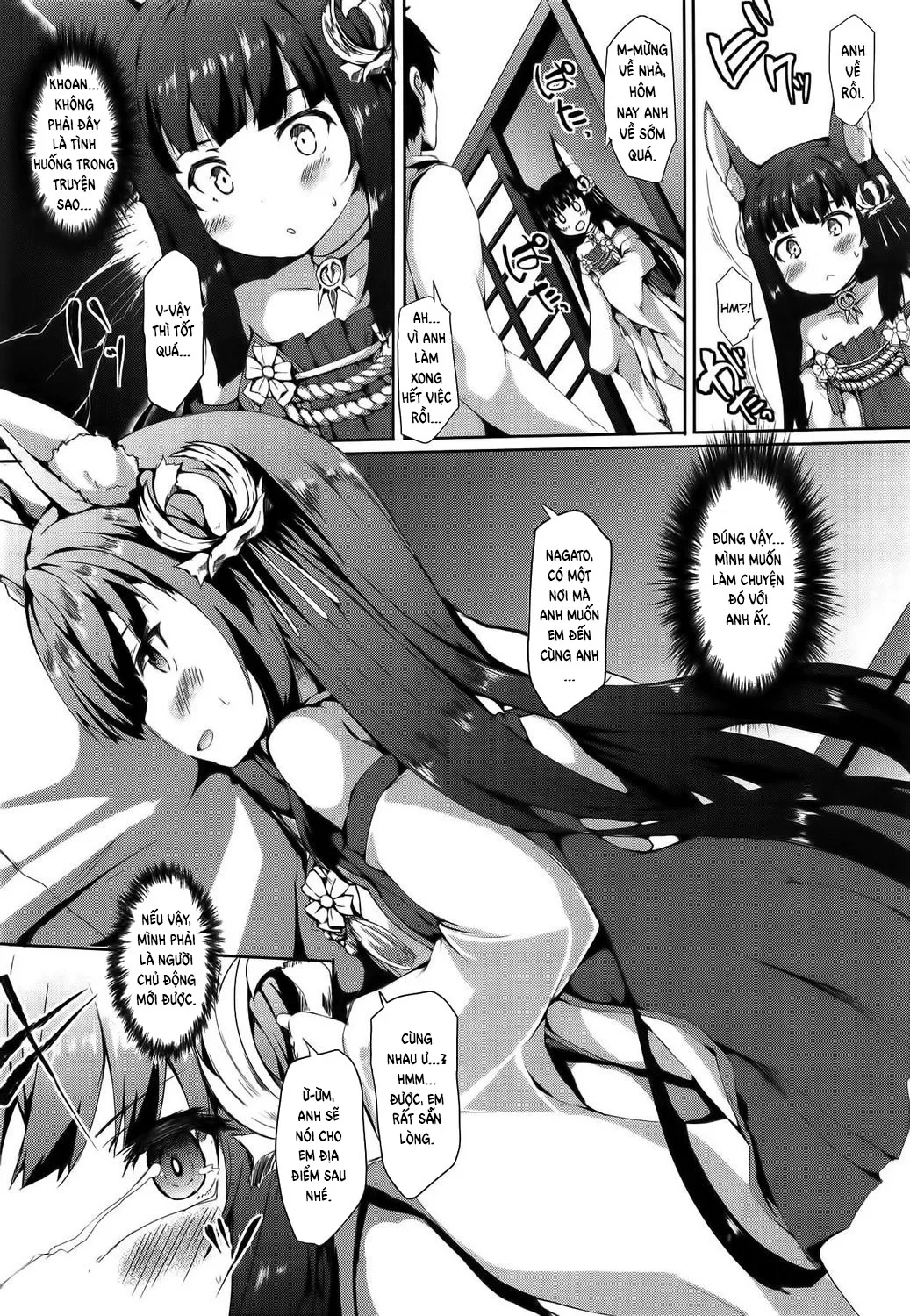 HentaiVN.net - Ảnh 4 - Nagato-chan wa Haitenai (Azur Lane) - Chap 1