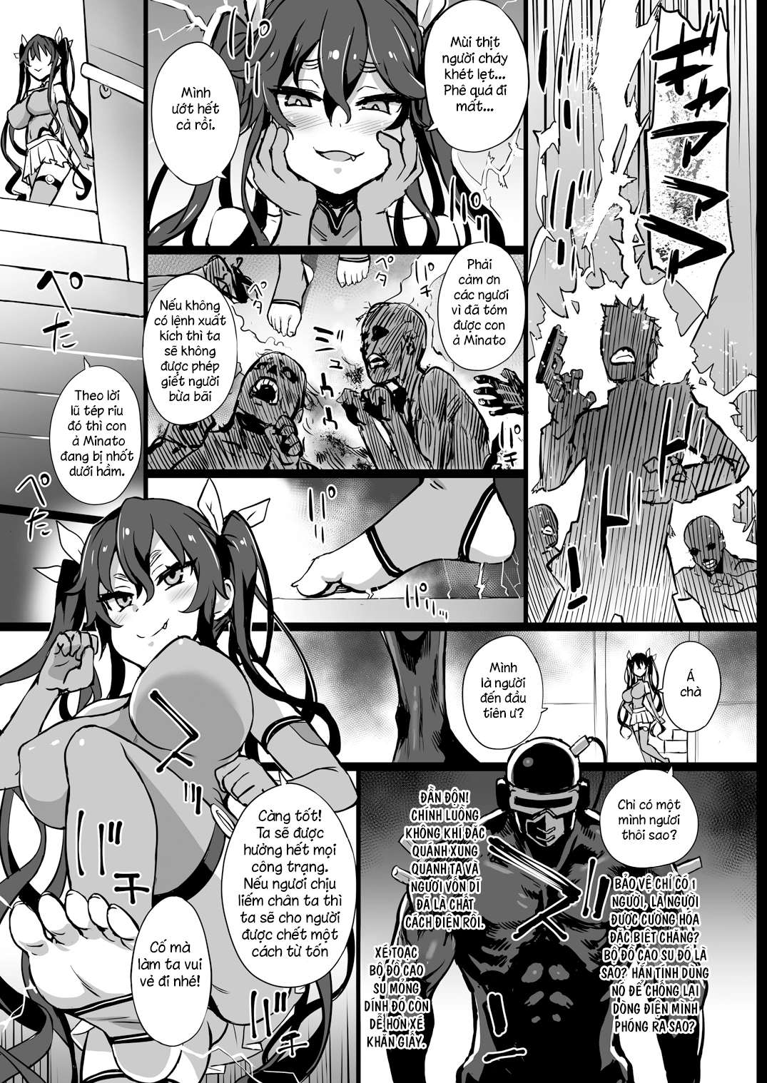 HentaiVN.net - Ảnh 3 - Inousha Shoujo Kesson Goudou - Chap 2