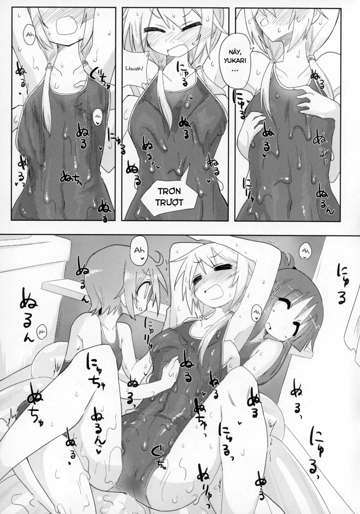 HentaiVN.net - Ảnh 12 - Ouchi Soap (Yuyushiki) [おうちソープ (ゆゆ式)] - Chap 1