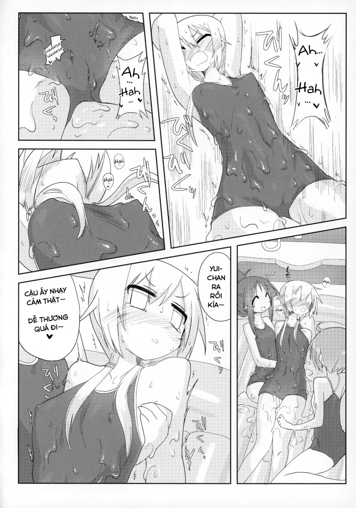 HentaiVN.net - Ảnh 15 - Ouchi Soap (Yuyushiki) [おうちソープ (ゆゆ式)] - Chap 1
