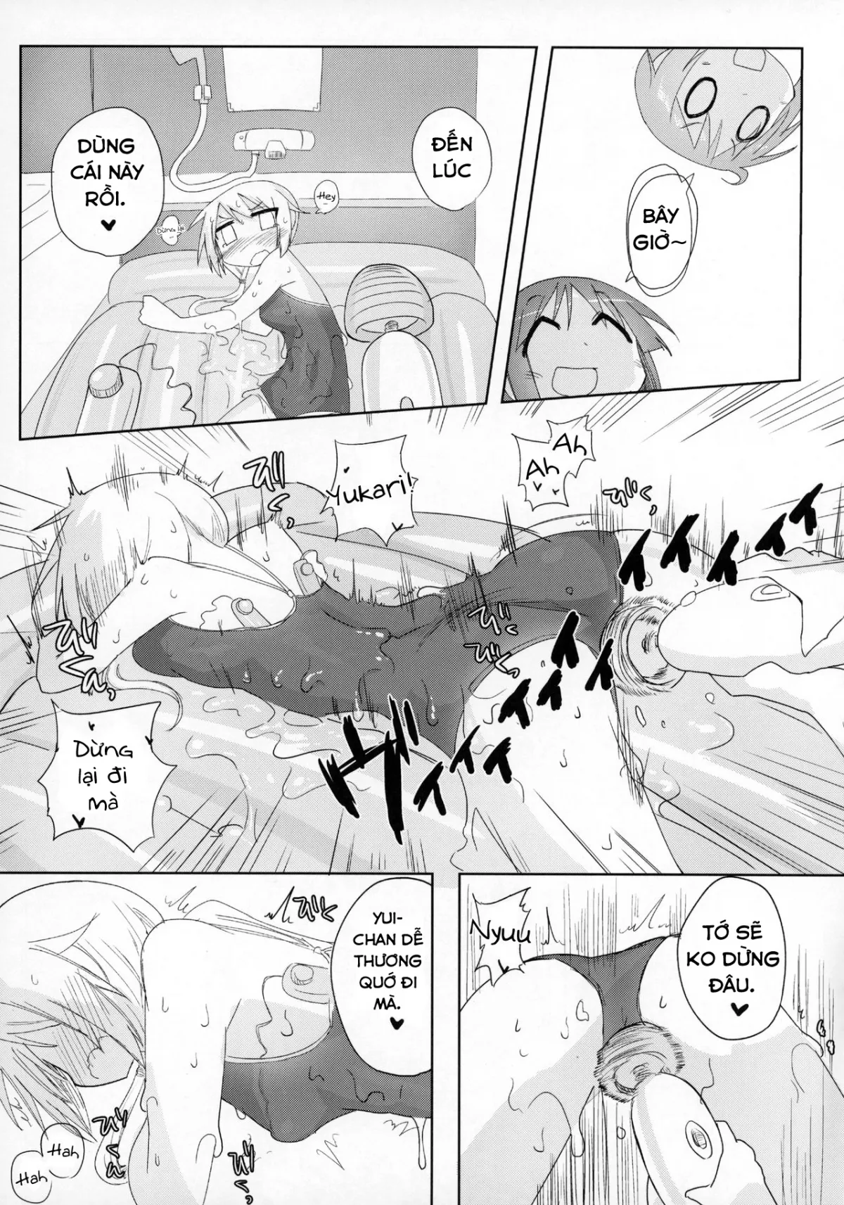 HentaiVN.net - Ảnh 16 - Ouchi Soap (Yuyushiki) [おうちソープ (ゆゆ式)] - Chap 1