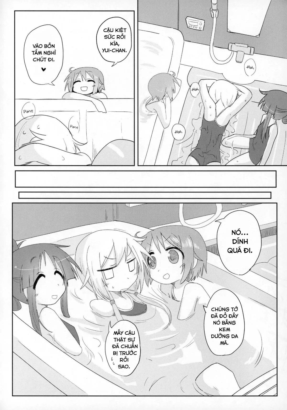HentaiVN.net - Ảnh 19 - Ouchi Soap (Yuyushiki) [おうちソープ (ゆゆ式)] - Chap 1