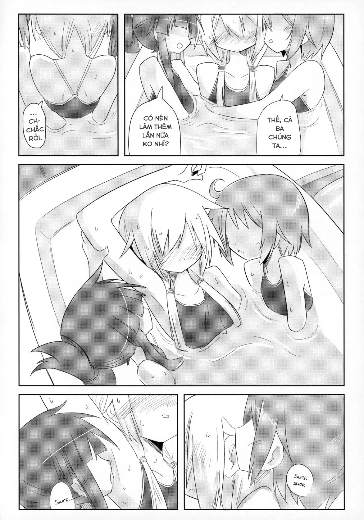 HentaiVN.net - Ảnh 21 - Ouchi Soap (Yuyushiki) [おうちソープ (ゆゆ式)] - Chap 1