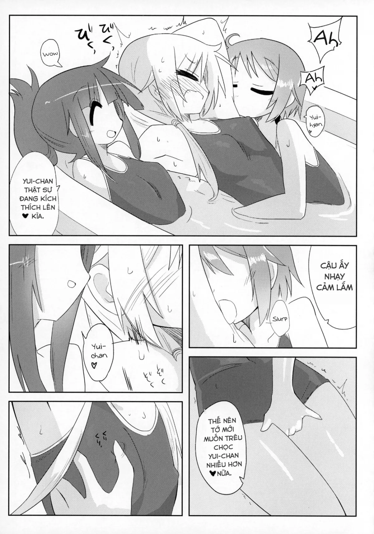 HentaiVN.net - Ảnh 24 - Ouchi Soap (Yuyushiki) [おうちソープ (ゆゆ式)] - Chap 1