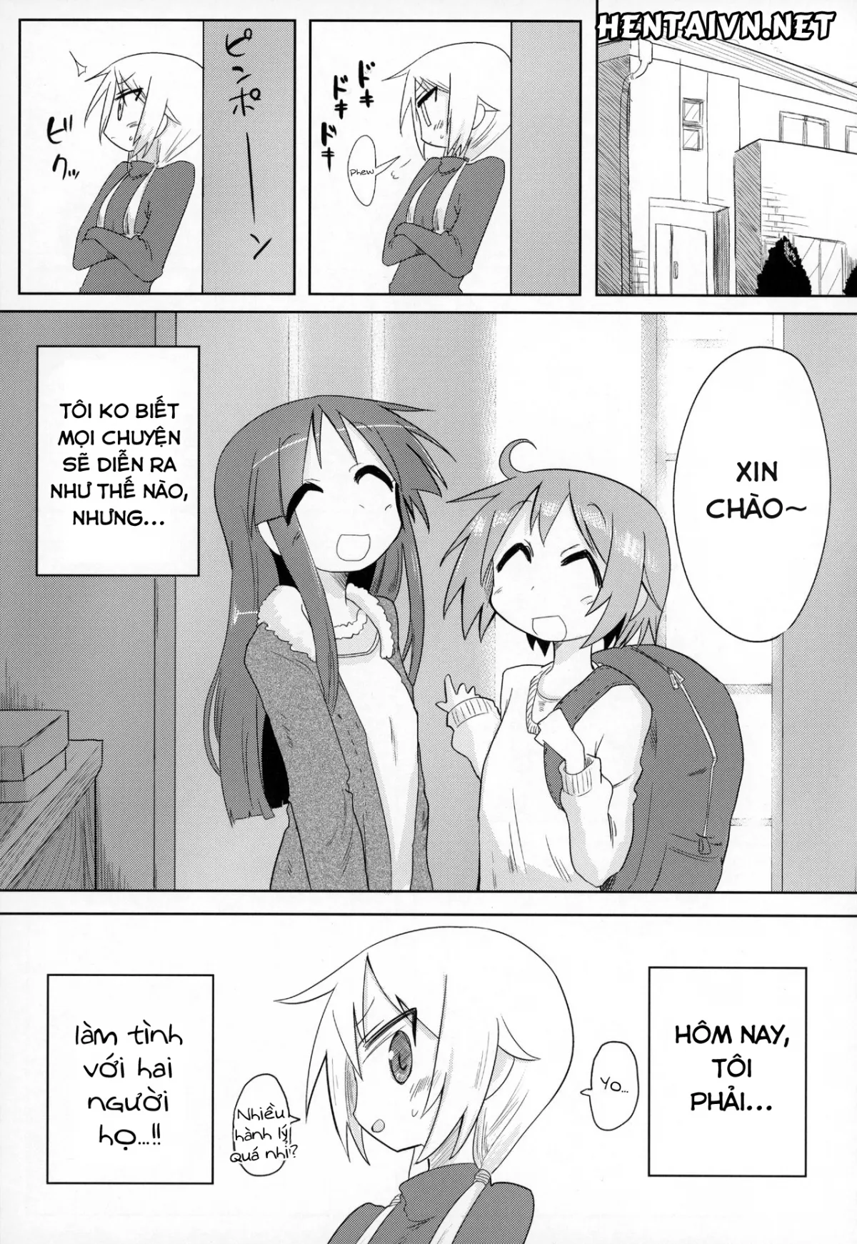 HentaiVN.net - Ảnh 4 - Ouchi Soap (Yuyushiki) [おうちソープ (ゆゆ式)] - Chap 1