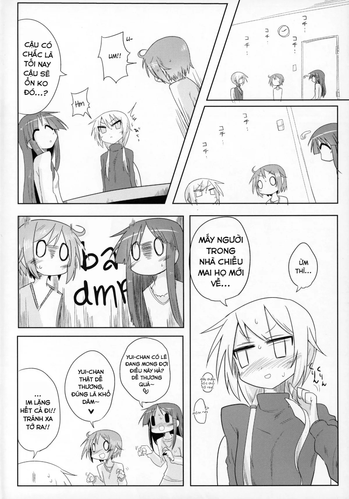 HentaiVN.net - Ảnh 5 - Ouchi Soap (Yuyushiki) [おうちソープ (ゆゆ式)] - Chap 1