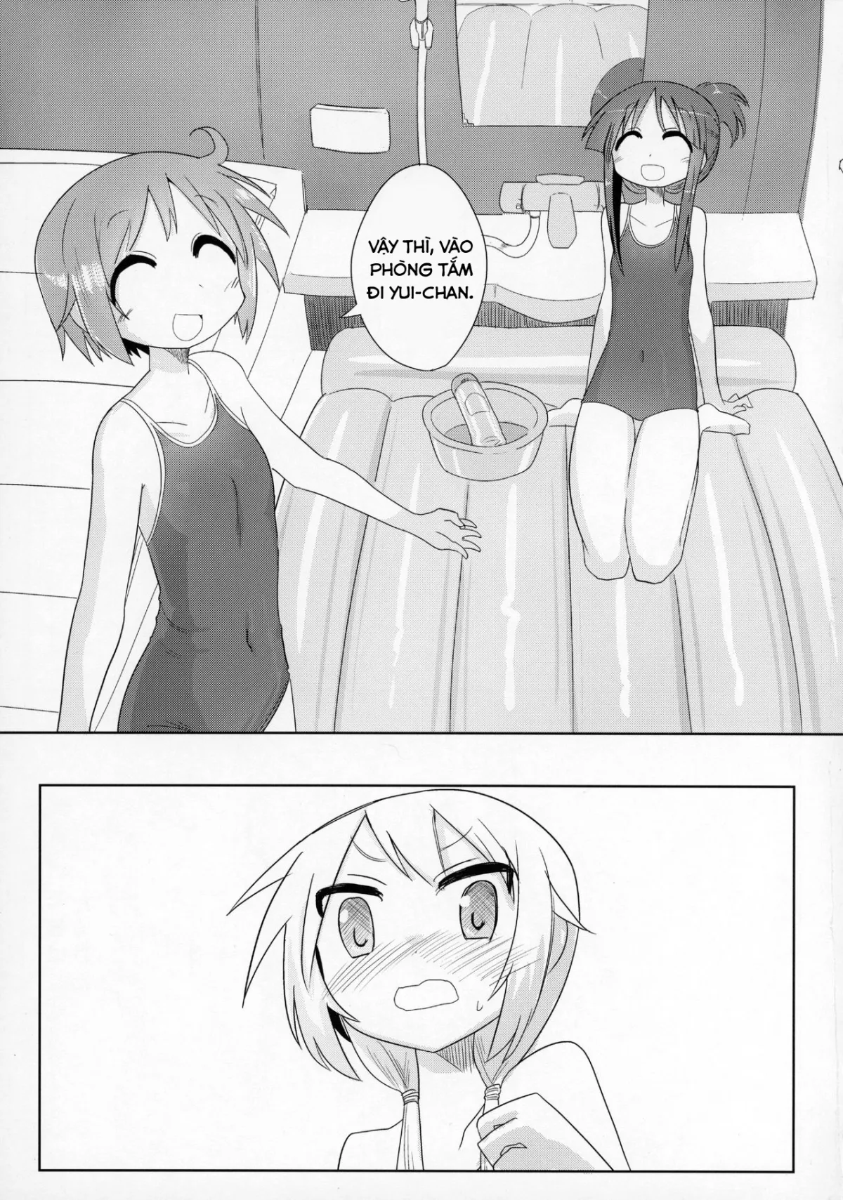 HentaiVN.net - Ảnh 6 - Ouchi Soap (Yuyushiki) [おうちソープ (ゆゆ式)] - Chap 1