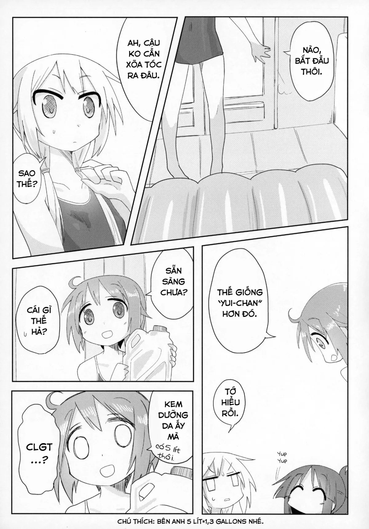 HentaiVN.net - Ảnh 8 - Ouchi Soap (Yuyushiki) [おうちソープ (ゆゆ式)] - Chap 1