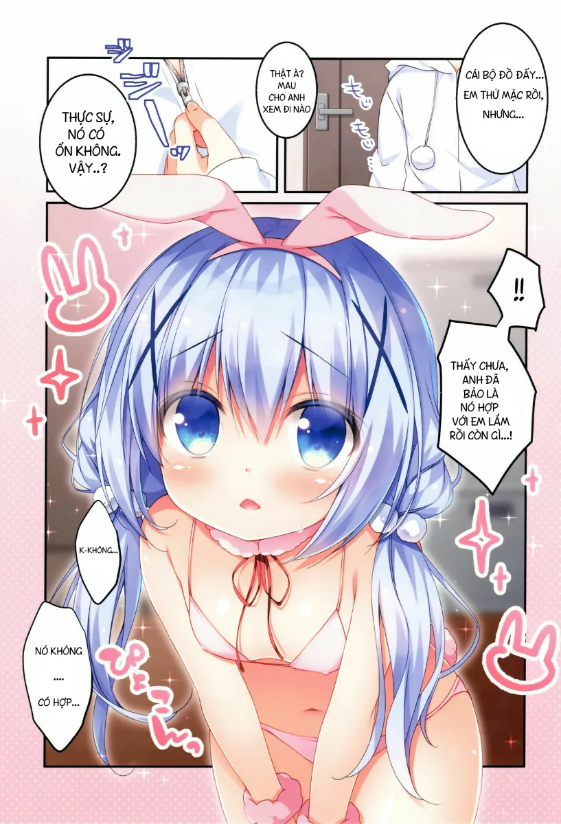 HentaiVN.net - Ảnh 3 - Chino-chan to Usagi Gokko (Gochuumon Wa Usagi Desu Ka?) [チノちゃんとうさぎごっこ (ご注文はうさぎですか?)] - Chap 1