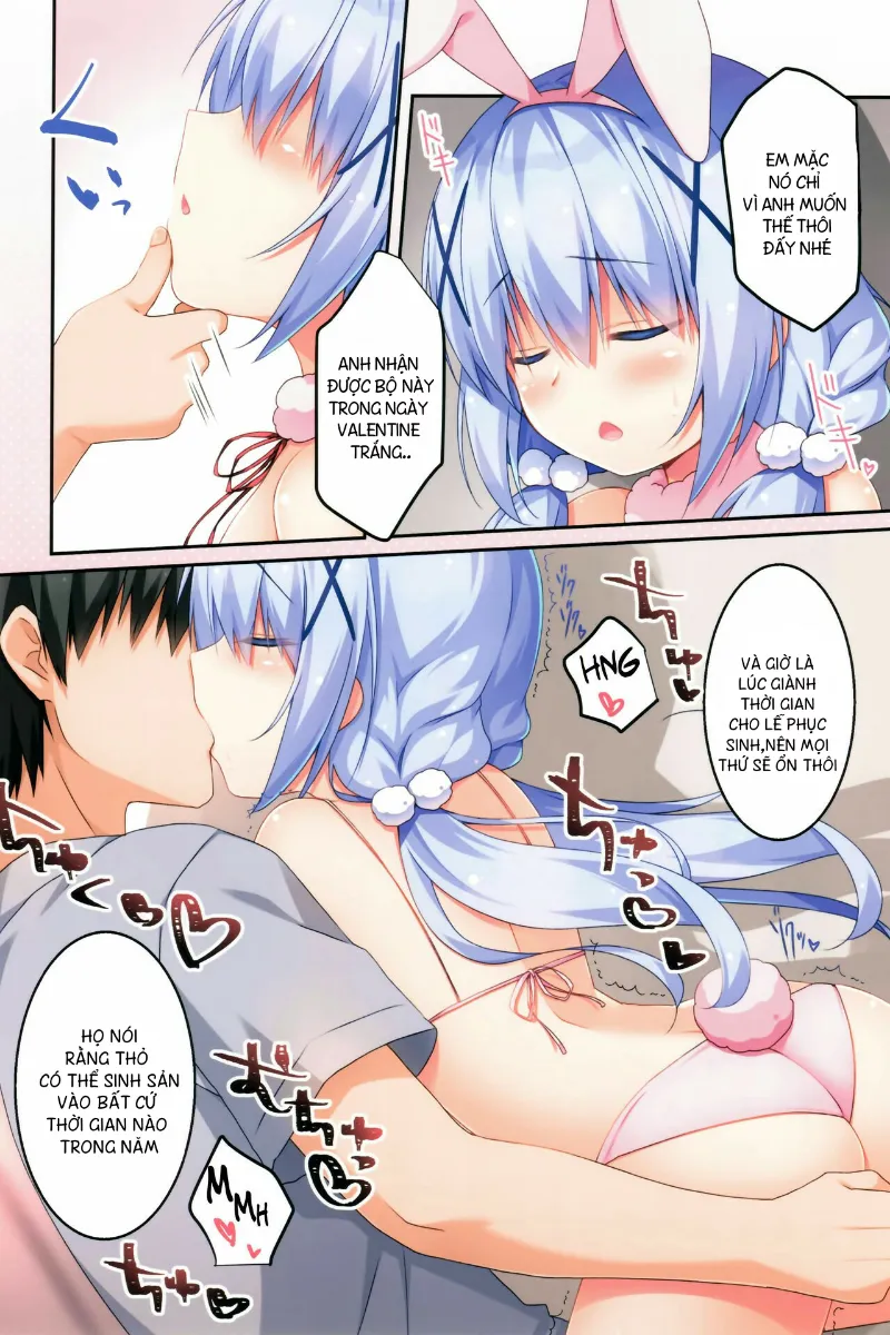 HentaiVN.net - Ảnh 4 - Chino-chan to Usagi Gokko (Gochuumon Wa Usagi Desu Ka?) [チノちゃんとうさぎごっこ (ご注文はうさぎですか?)] - Chap 1
