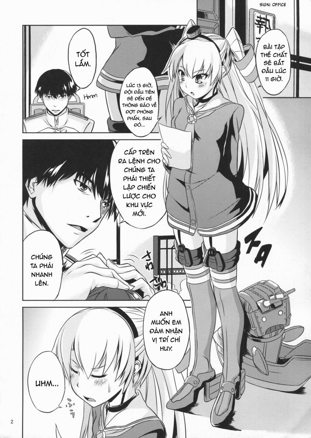 HentaiVN.net - Ảnh 4 - Teitoku wa Dekiru Hentai (Kantai Collection -KanColle-) - Chap 1