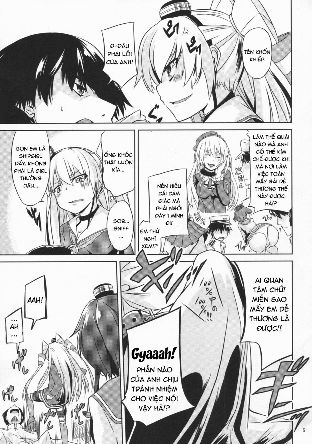 HentaiVN.net - Ảnh 7 - Teitoku wa Dekiru Hentai (Kantai Collection -KanColle-) - Chap 1
