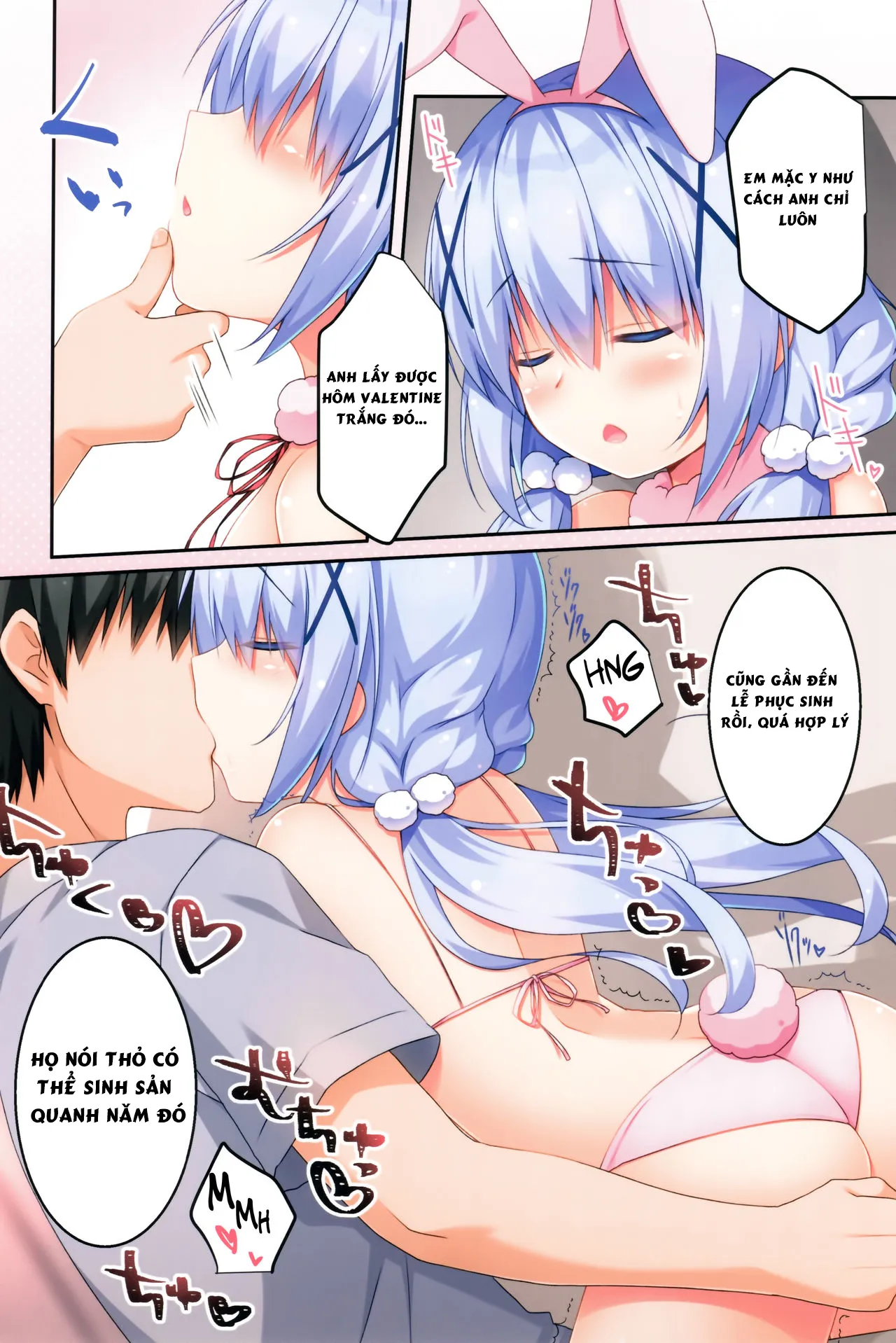HentaiVN.net - Ảnh 5 - Chino-chan to Usagi Gokko (Gochuumon Wa Usagi Desu Ka?) - Chap 1