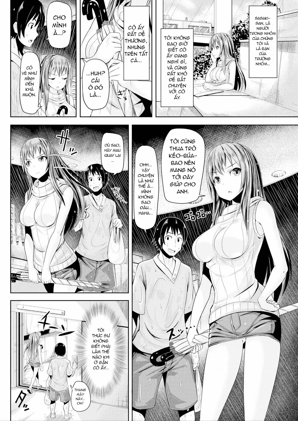 HentaiVN.net - Ảnh 3 - Cô gái không giỏi uống rượu! - Chap 1