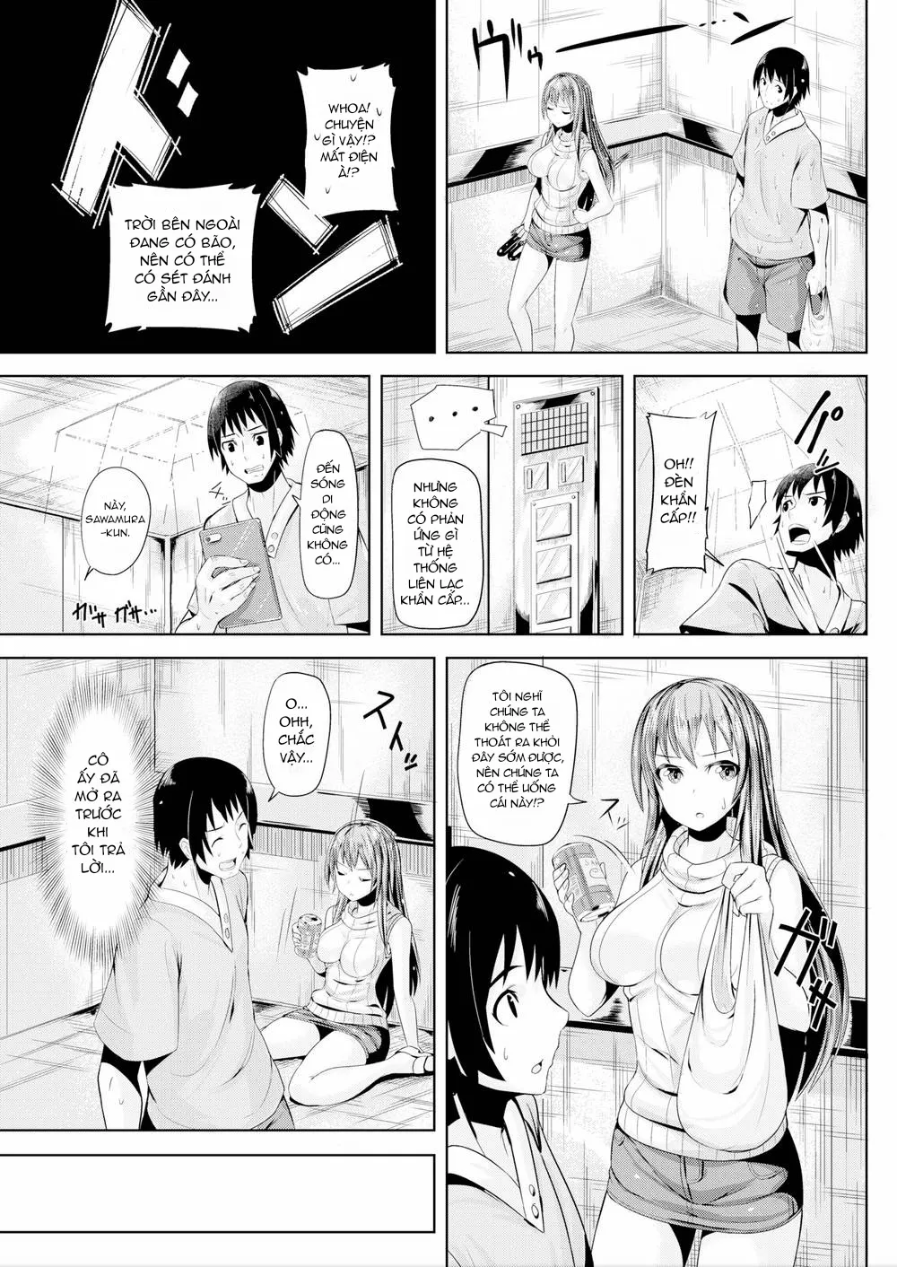 HentaiVN.net - Ảnh 4 - Cô gái không giỏi uống rượu! - Chap 1