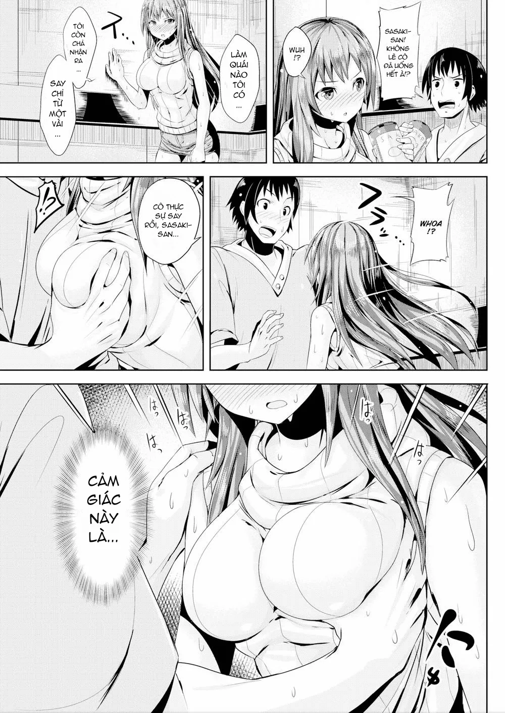 HentaiVN.net - Ảnh 6 - Cô gái không giỏi uống rượu! - Chap 1