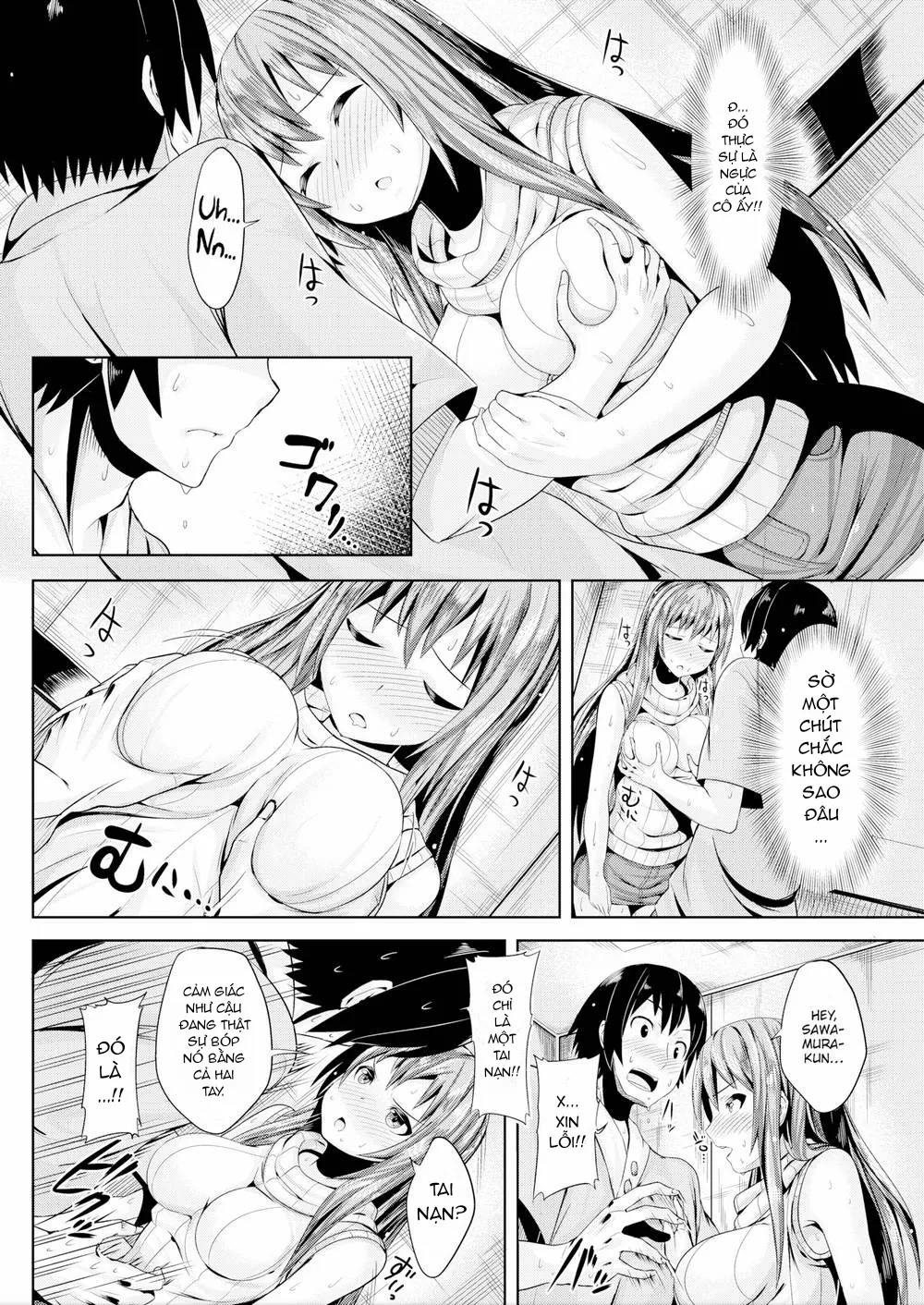 HentaiVN.net - Ảnh 7 - Cô gái không giỏi uống rượu! - Chap 1