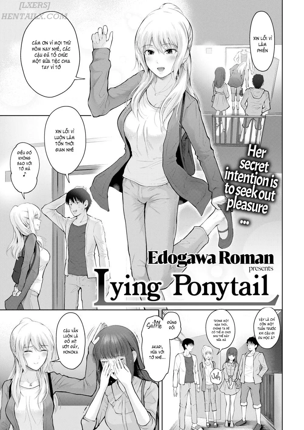 HentaiVN.net - Ảnh 3 - Lying Ponytail [Comic Shitsurakuten 2018-09] - Chap 1