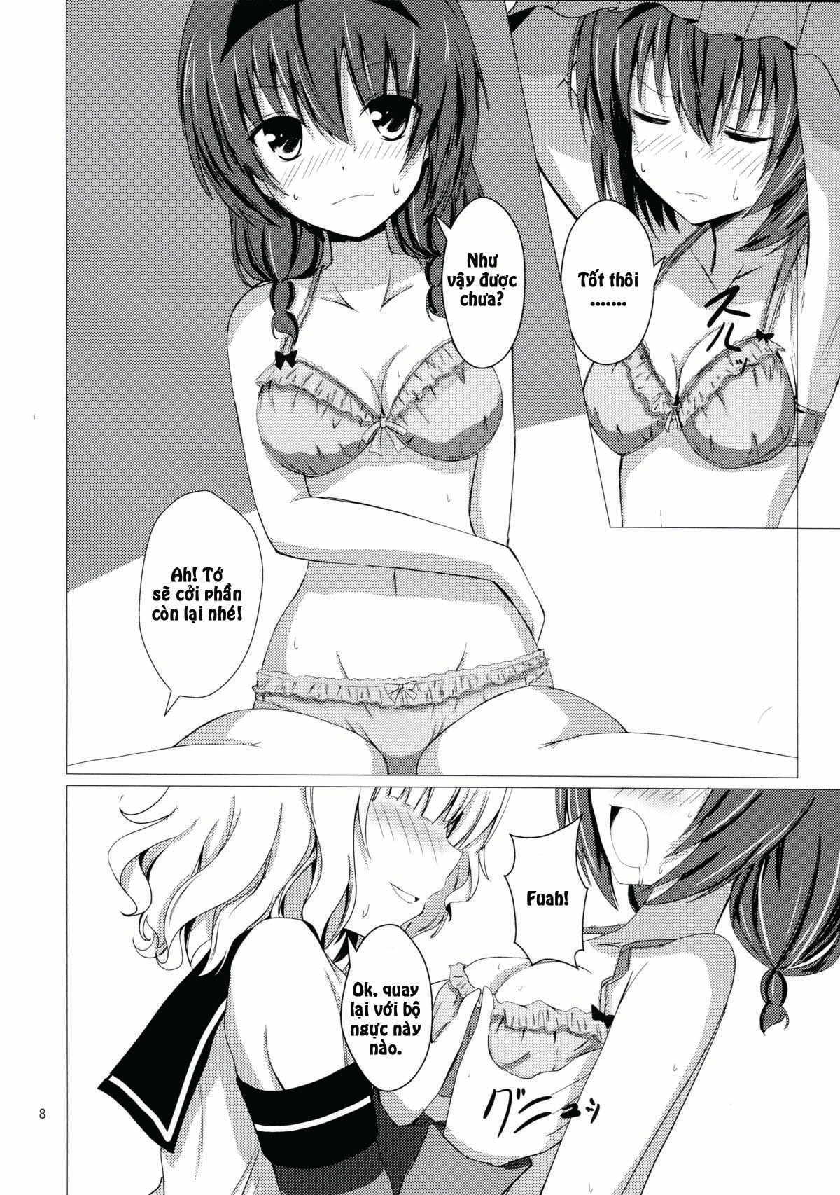 HentaiVN.net - Ảnh 11 - Sakuhima! (Yuru Yuri) [さくひまっ!] - Chap 1