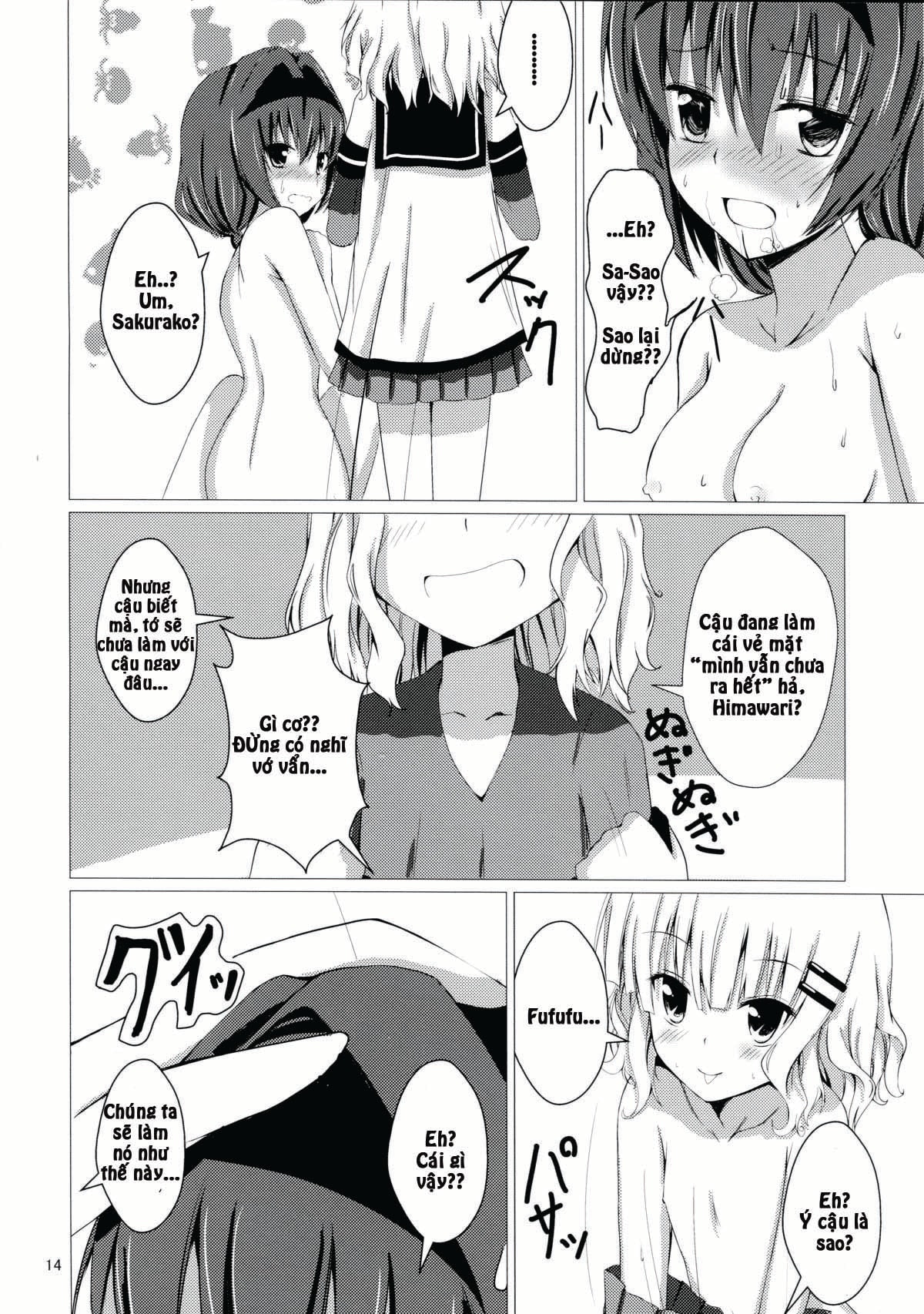 HentaiVN.net - Ảnh 17 - Sakuhima! (Yuru Yuri) [さくひまっ!] - Chap 1