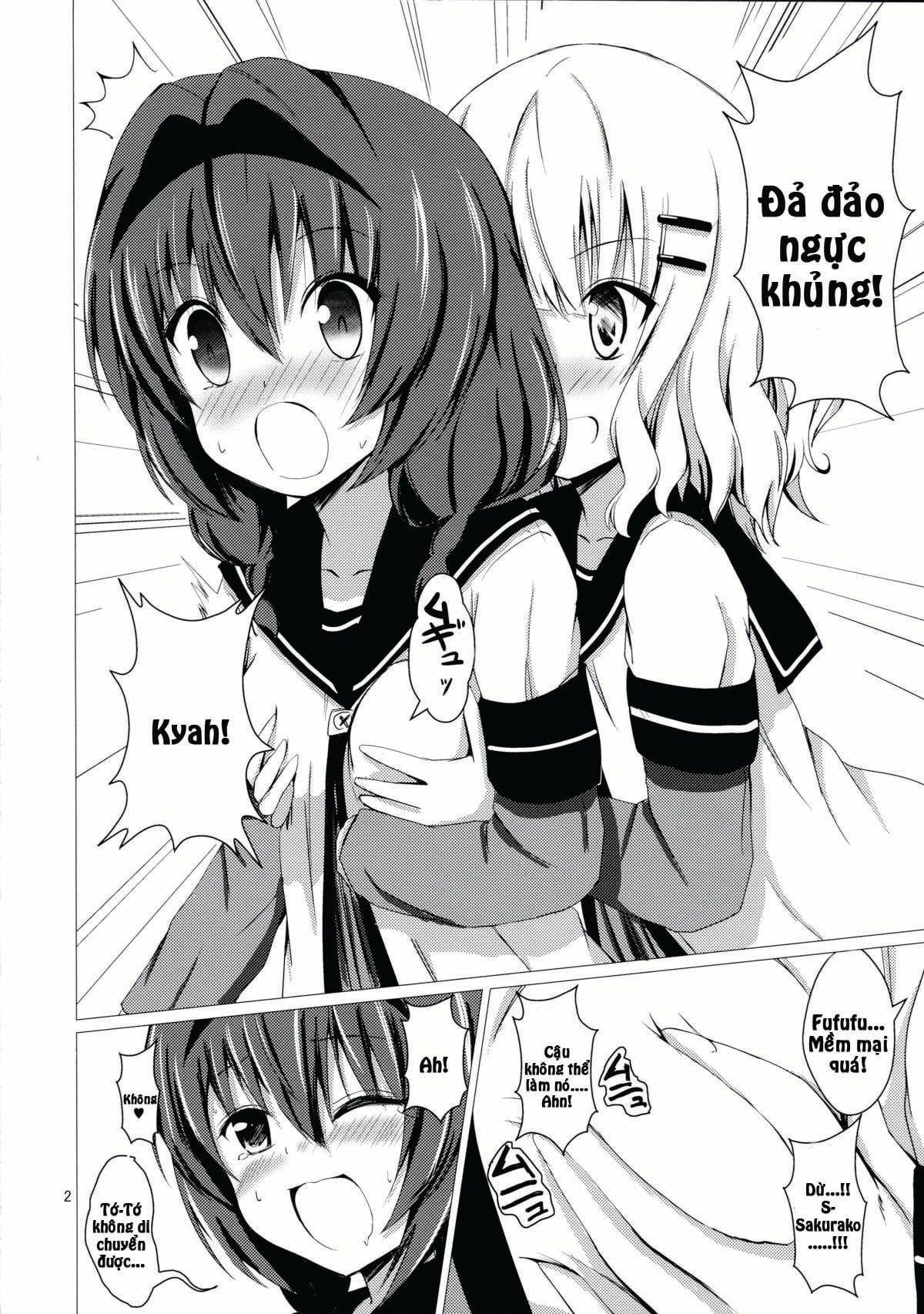 HentaiVN.net - Ảnh 5 - Sakuhima! (Yuru Yuri) [さくひまっ!] - Chap 1