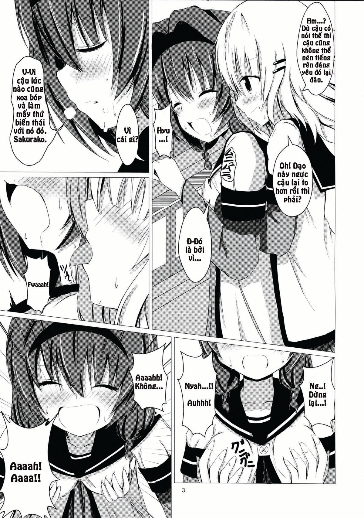 HentaiVN.net - Ảnh 6 - Sakuhima! (Yuru Yuri) [さくひまっ!] - Chap 1