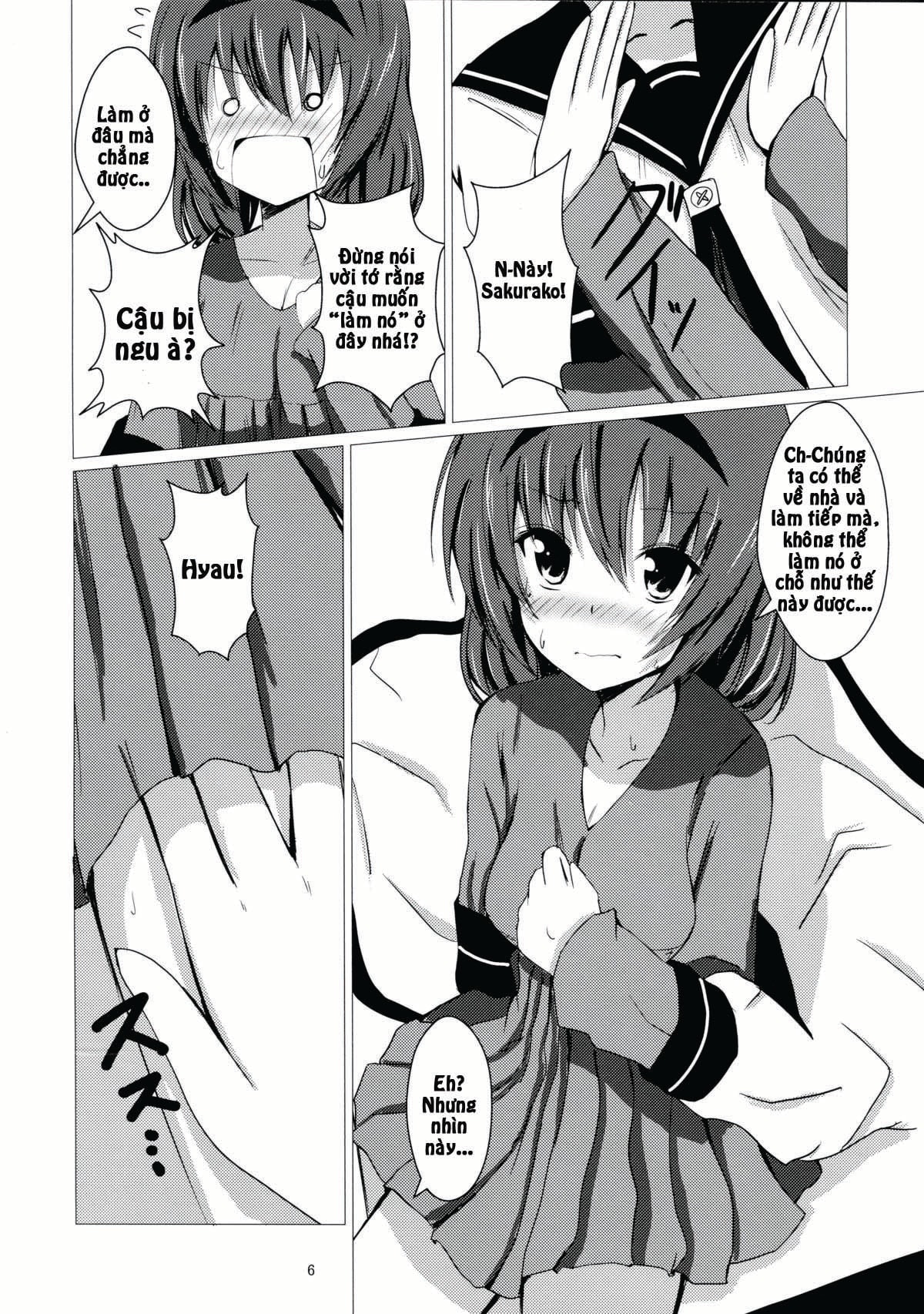 HentaiVN.net - Ảnh 9 - Sakuhima! (Yuru Yuri) [さくひまっ!] - Chap 1