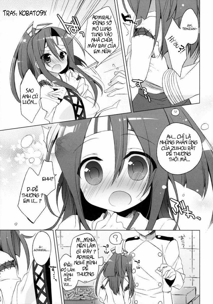 HentaiVN.net - Ảnh 4 - Teitoku...Tenzan Tottekureru (Kantai Collection) [Teitoku...Tenzan Tottekureru?] - Chap 1