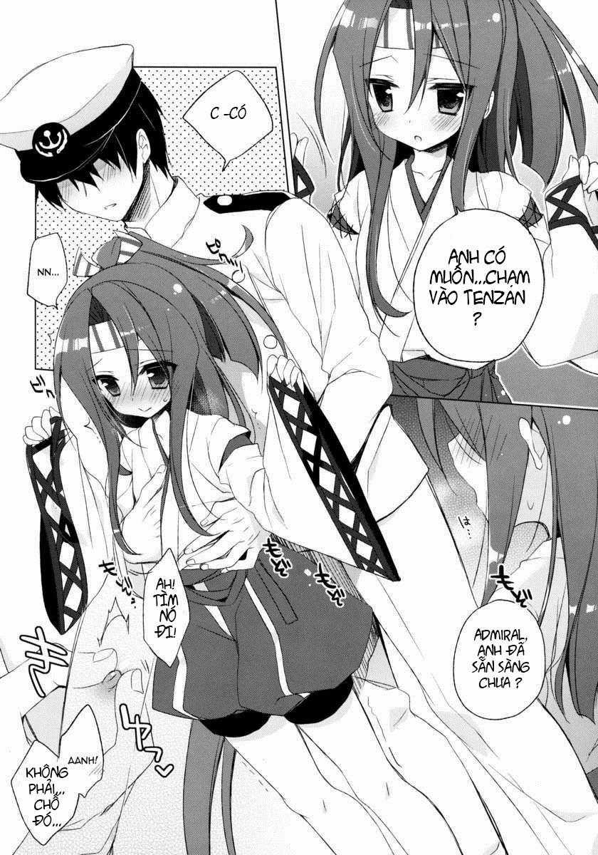 HentaiVN.net - Ảnh 5 - Teitoku...Tenzan Tottekureru (Kantai Collection) [Teitoku...Tenzan Tottekureru?] - Chap 1