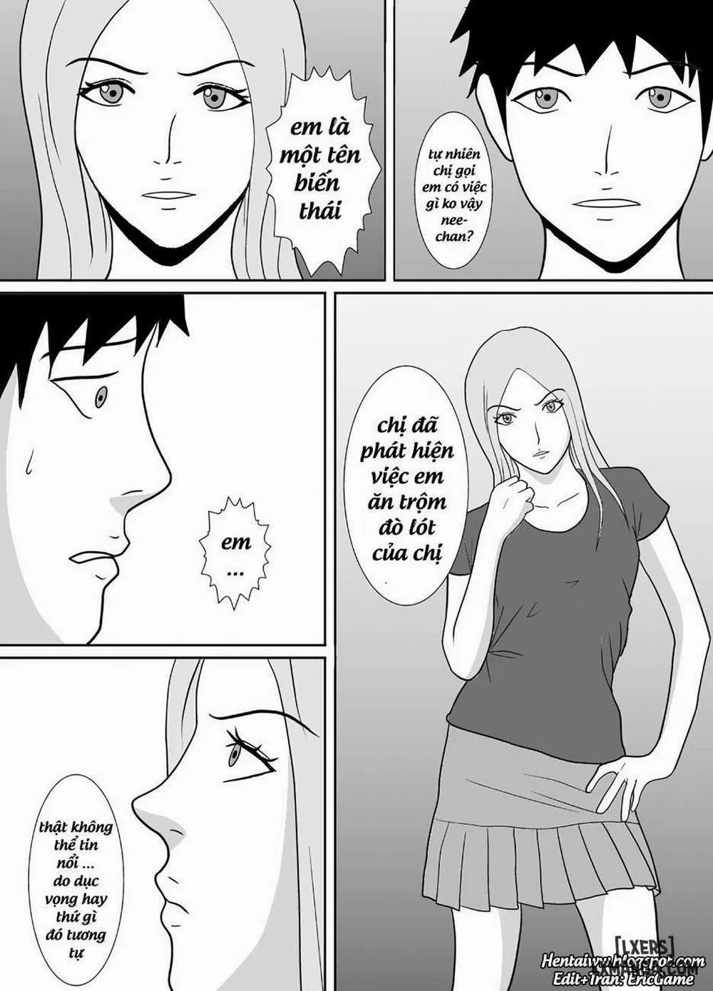 HentaiVN.net - Ảnh 3 - Otouto no Are ga Sugoi - Chap 1