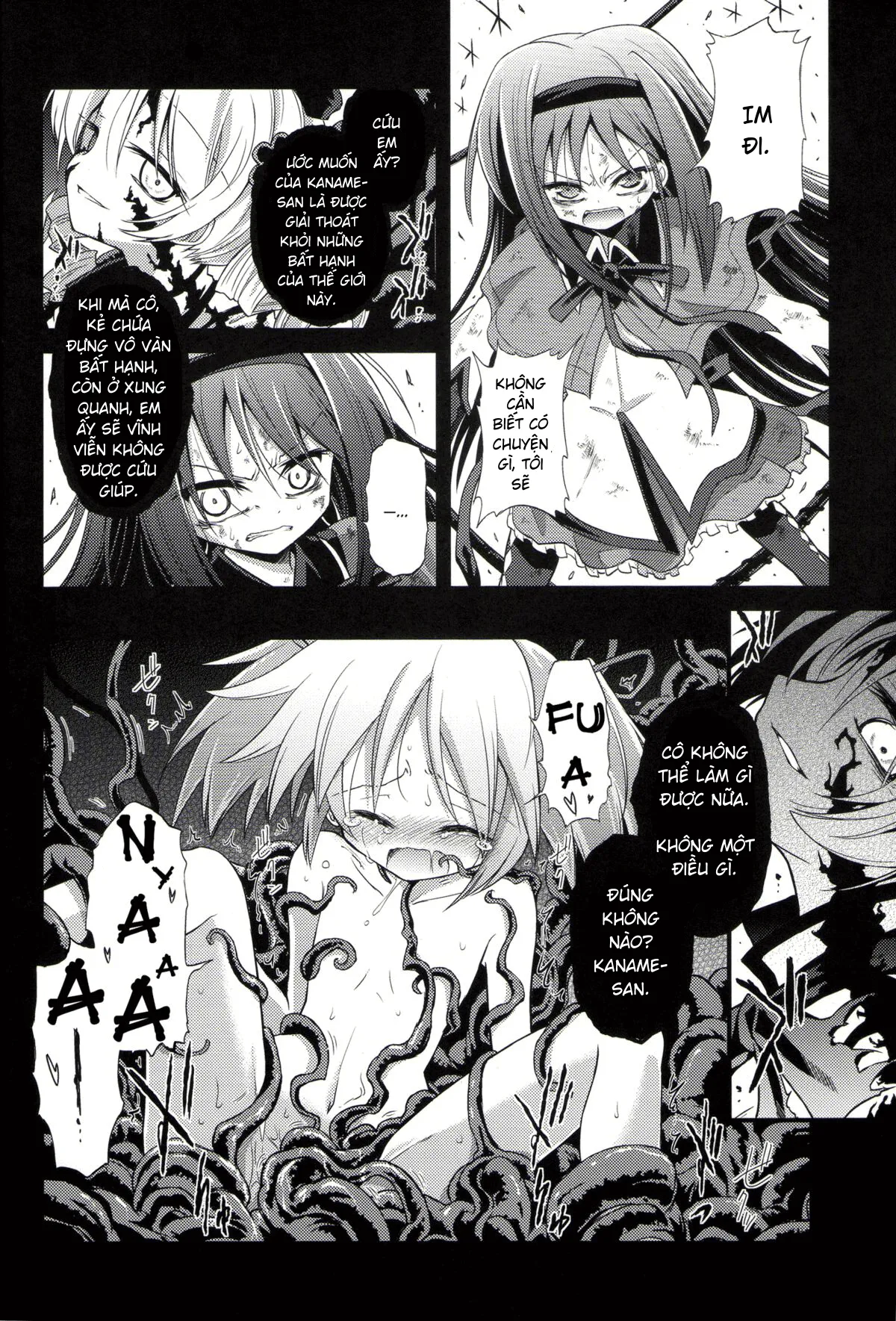 HentaiVN.net - Ảnh 17 - Doro no Naka Yume no Soko (Puella Magi Madoka Magica) - Chap 1
