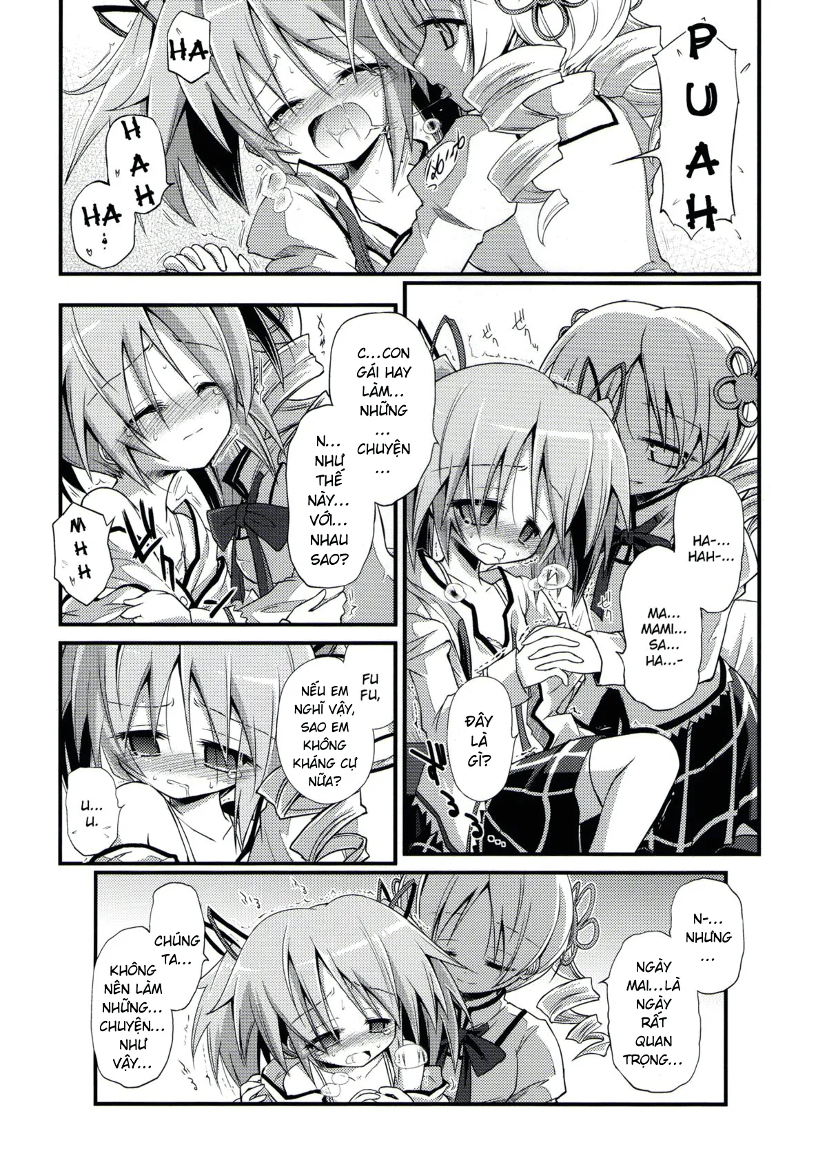 HentaiVN.net - Ảnh 6 - Doro no Naka Yume no Soko (Puella Magi Madoka Magica) - Chap 1