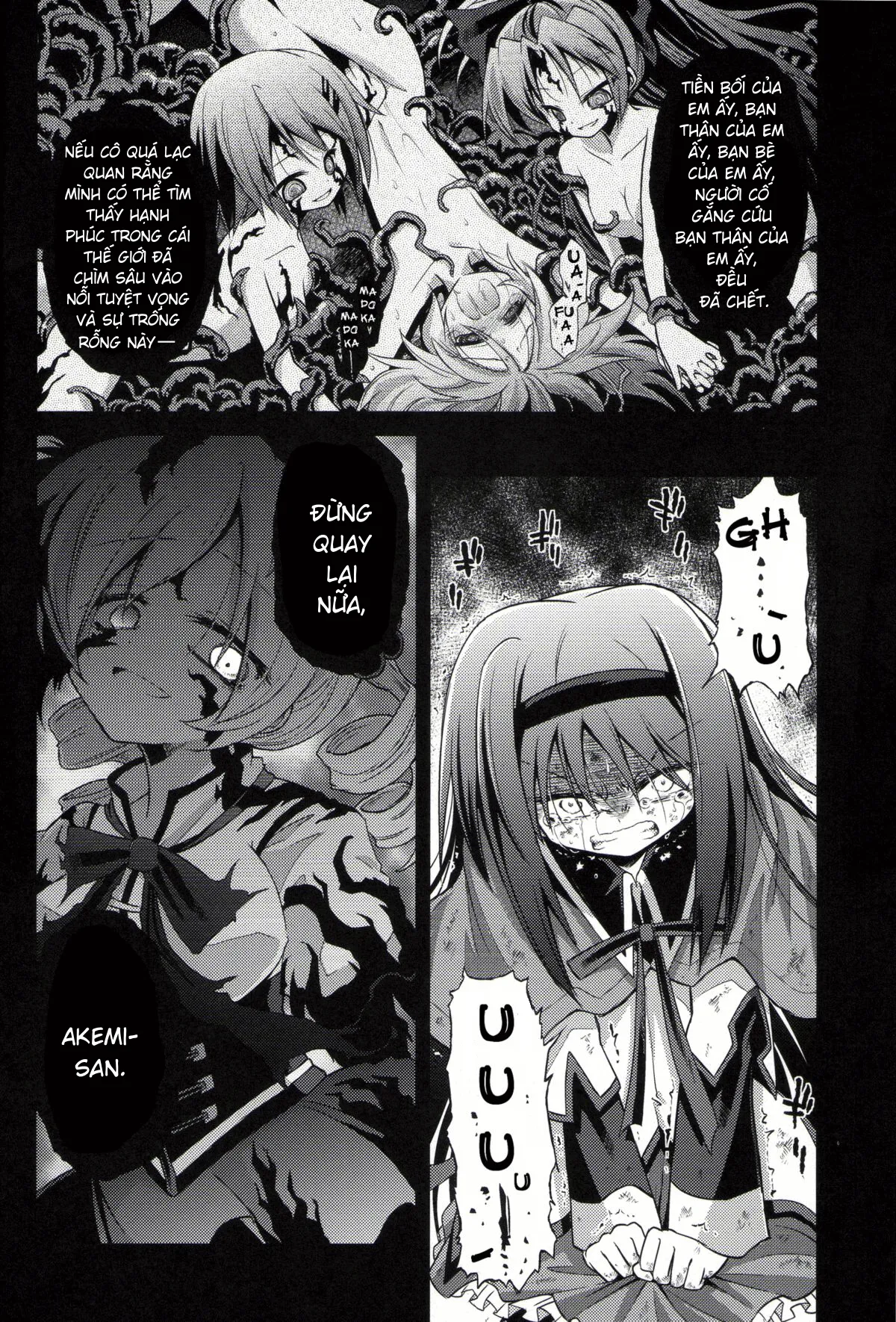 HentaiVN.net - Ảnh 21 - Doro no Naka Yume no Soko (Puella Magi Madoka Magica) - Chap 2
